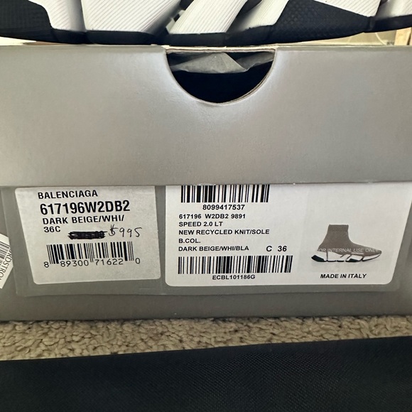 Balenciaga W6 36 DRK Beige. - Picture 3 of 9